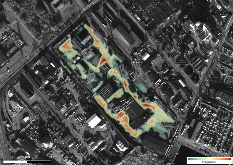 Satellite data for reduced emission footprint