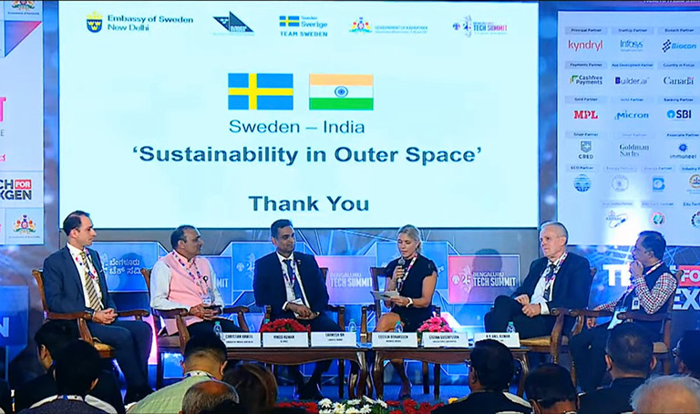 SSC at India top level seminar on space sustainability