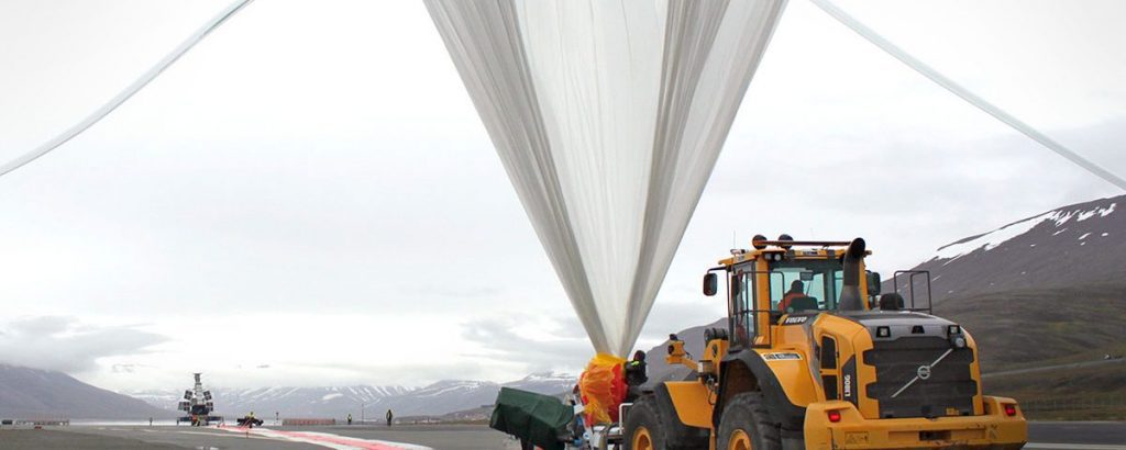 OLIMPO balloon successfully launched from Svalbard