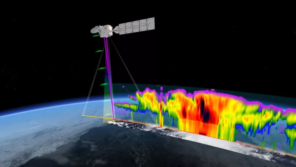 EarthCARE collecting earth observation data for a better understanding of Earth's radiation balance