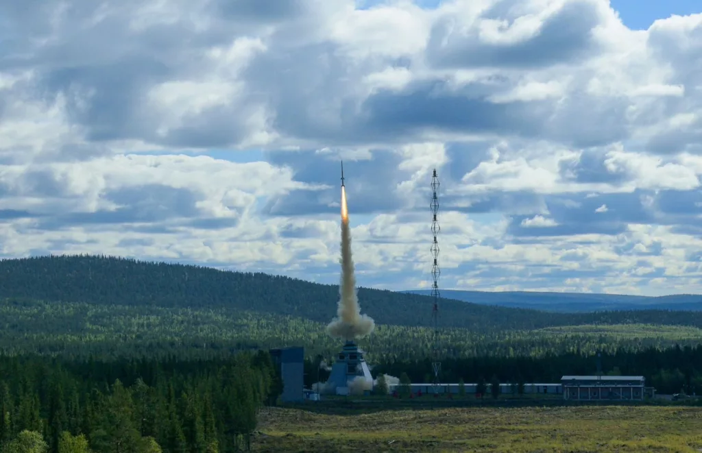 Launch of SubOrbital Express-5 sounding rocket from Esrange Space Center in Sweden on 31 May 2026