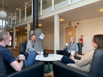 Lobby area Hotel Aurora lobby area