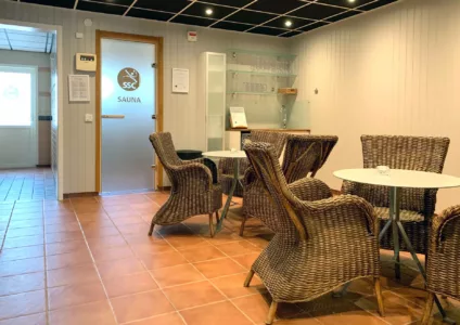 Relaxation area at Hotel Aurora