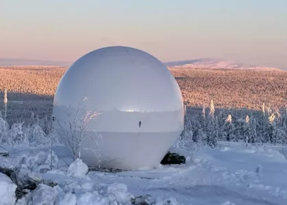 SSC Go antenna - Kiruna SSC Go antenna - Kiruna