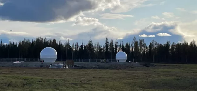 SSC Space Go antenna - Alaska SSC Space Go antenna - Alaska