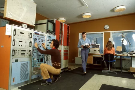 Esrange Ground Station in the 70s