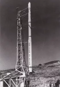 Rocket ready on the stand (archive photo)