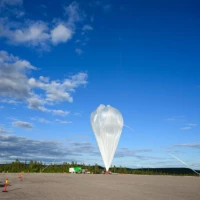 CNES TRANSAT balloon launch from Esrange